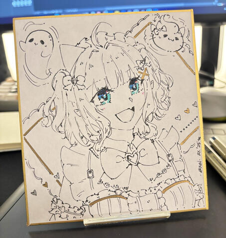 mini shikishi (4.8" x 5.4")